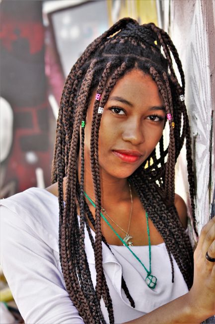 Small Box Braids (Midback)