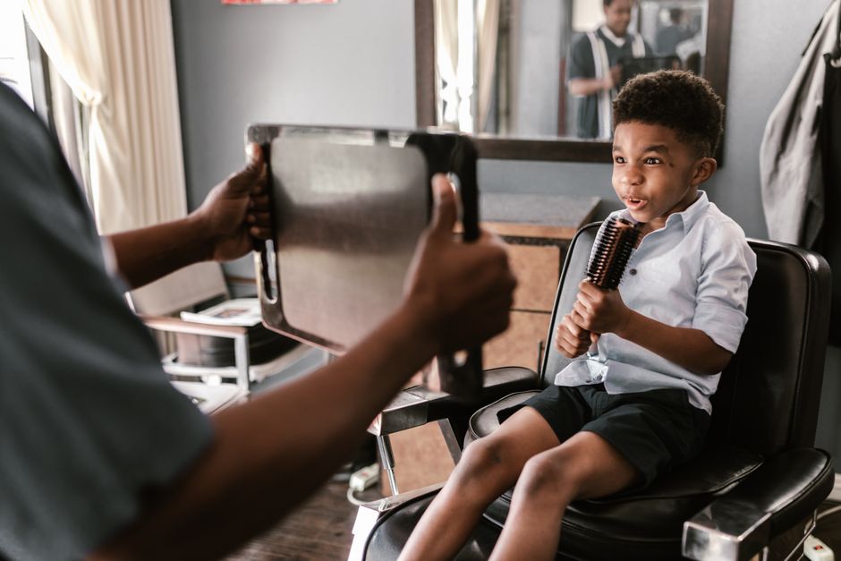 Kids haircut